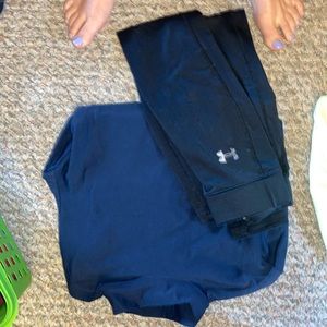 cold gear; under armour and badger